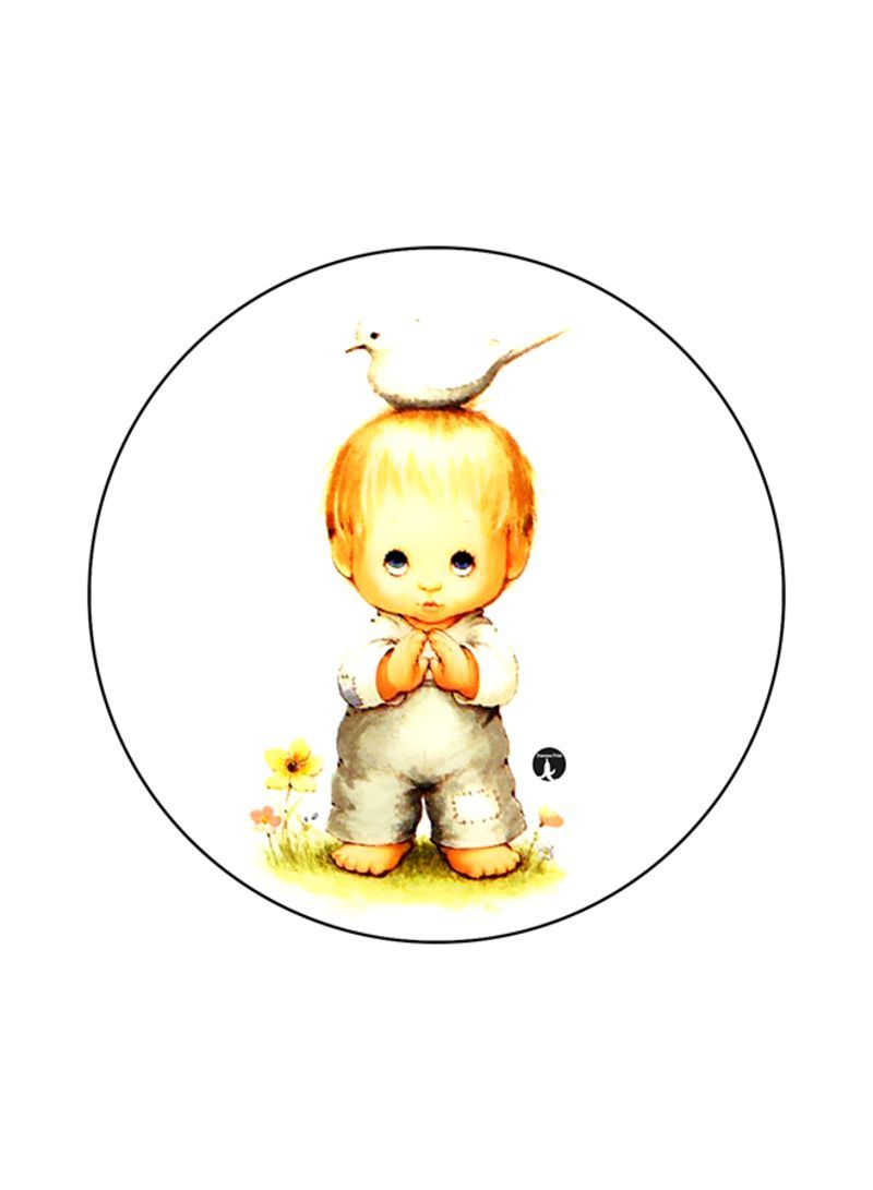 RKN A Boy Printed Mouse Pad multicolour