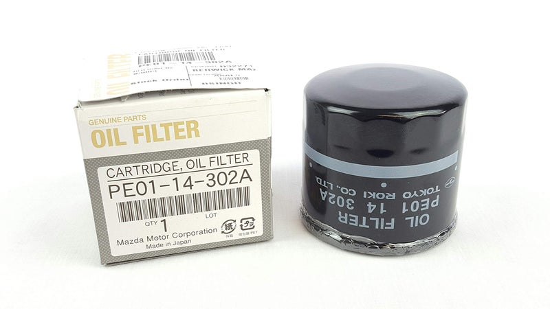 Mazda Oil Filter Cartridge - PE01-14-302A - Image 2