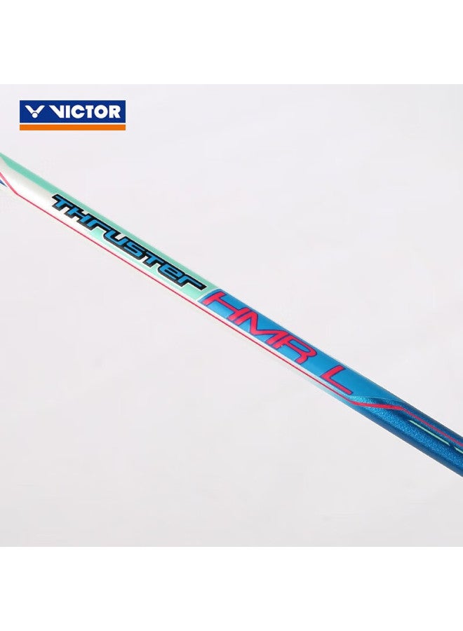 Victor راكت بادل فيكتور فيكتوري آيرون هامر من ألياف الكربون راكت مفرد Tk-hmrl نمط زهور أبيض 5u مسبق الشد 24 رطل - Image 3