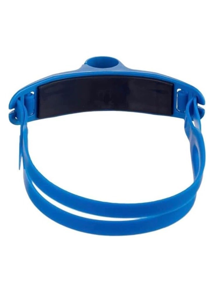 Front snorkel with silicone mouthpiece for swimming and diving (multi-colored) - Image 4