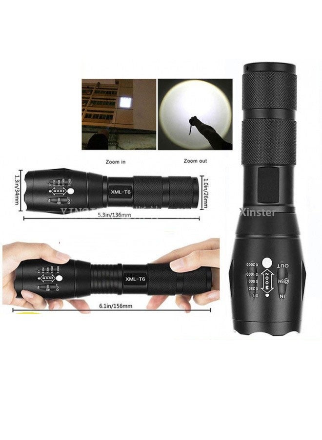 Triple-function LED flashlight / 3sc rechargeable LED flashlight - Image 3