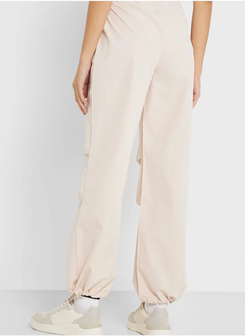 boohoo High Waist Pants