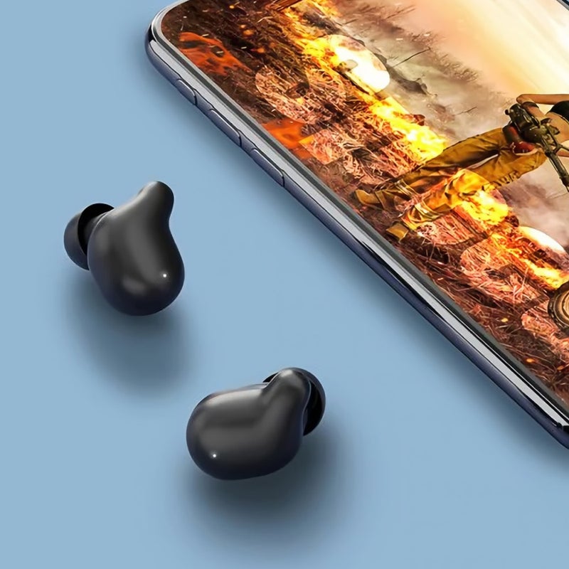 Haylou Stereo Bluetooth Wireless In-Ear Headphones Black - Image 3