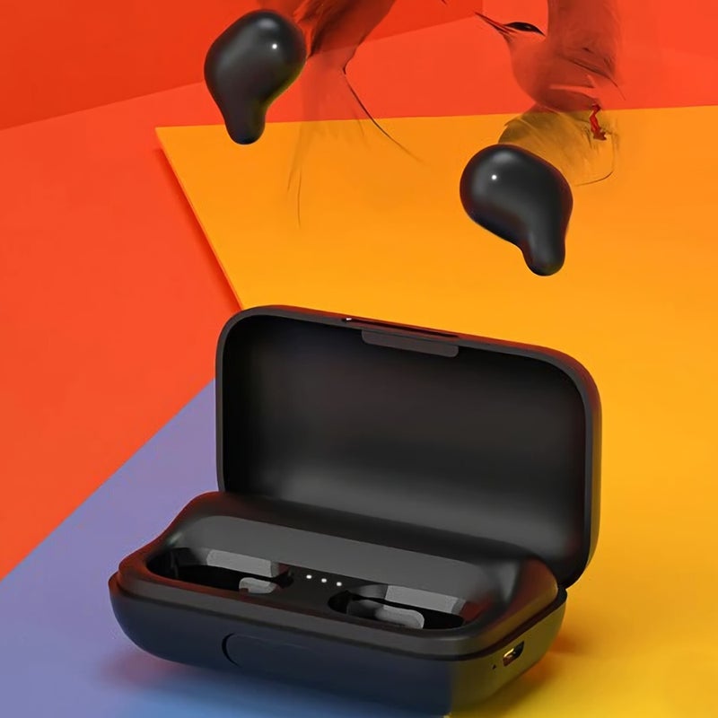 Haylou Stereo Bluetooth Wireless In-Ear Headphones Black - Image 5