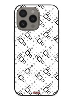 Tolwak Apple iPhone 15 Pro Protective Case Cover Square Abstract Digital Art  - Image 2