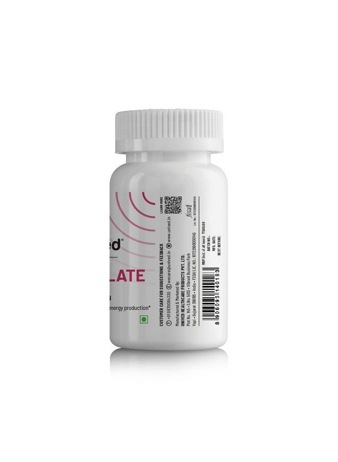 Unived Basics B12+Folate | Vitamin B12 (Methylcobalamin) with 5-MTHF BioAvailable Folate | Essential for Vegetarians | 60 Capsules - Image 4