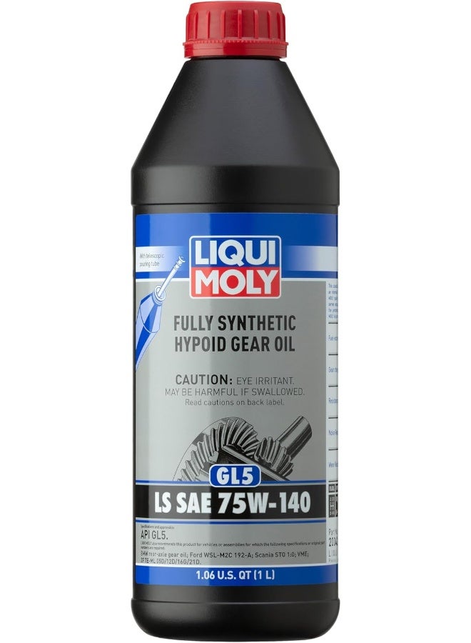 LIQUI MOLY Liqui Moly (20042) 75W-140 Limited Slip Synthetic Gear Oil - 1 Liter