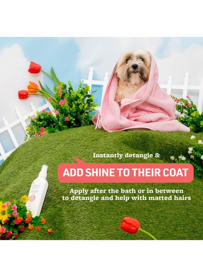 Veterinary Formula Smart Coat Complex Gloss & Glide Detangler, 8 Fl oz – Shine Builder, Conditioner Spray for Dogs – Quickly Detangles Matted Hair – With Silk Protein and Antioxidants - Image 3