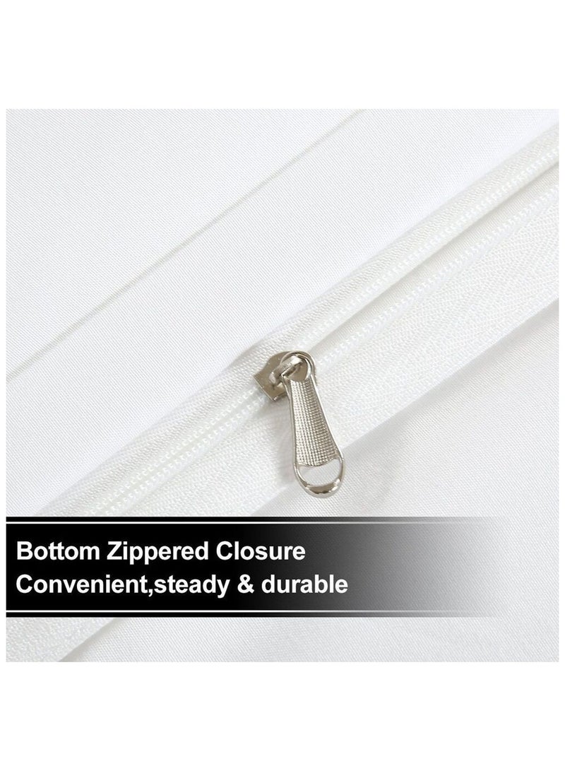 AirYoung طقم ملاءات سرير قطني مريح بثلاث قطع، بتصميم غرز، هدية عيد ميلاد للأطفال، مقاس ٢٠٠ سم × ٢٠٠ سم، يشمل غطاءً وغطائي وسادة. - Image 4