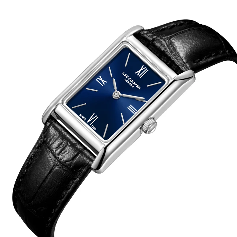 لي كوبر Women's Leather Analog Watch LC08301.391 - 39X51 mm