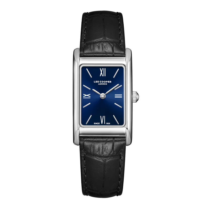 لي كوبر Women's Leather Analog Watch LC08301.391 - 39X51 mm