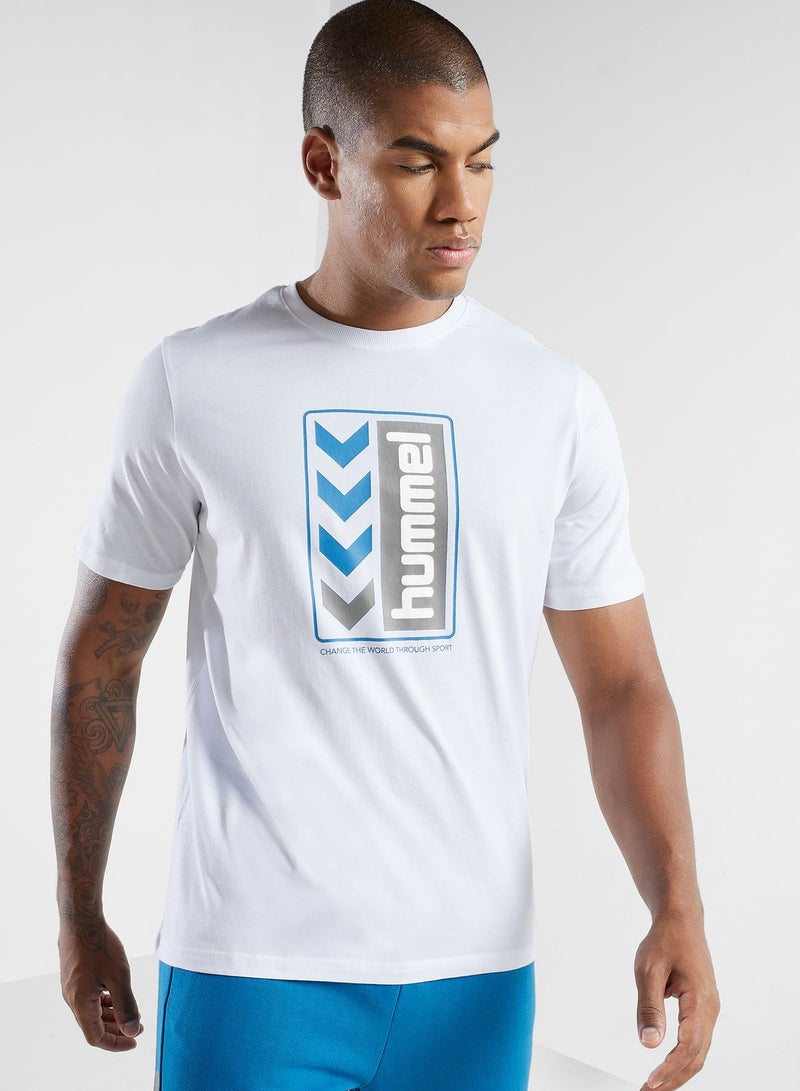 هامل تيشيرت بشعار الماركة - Image 1