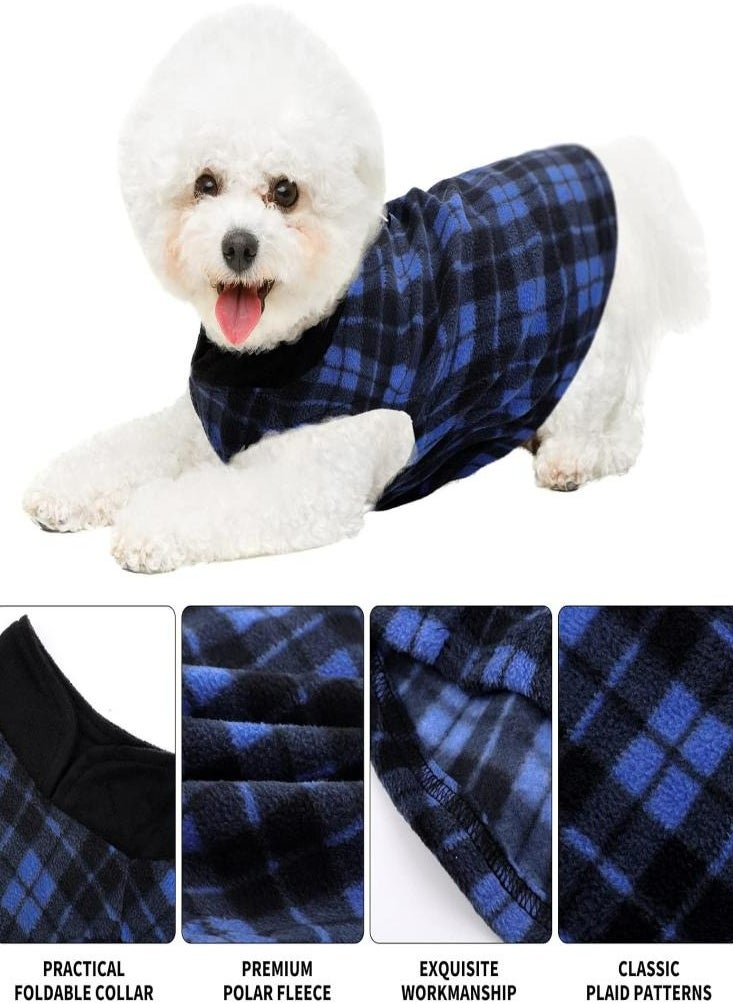 Oasisgalore 6Pcs Pet Clothes Dogs Cats Sweater Warmth Fleece Traction Buckles Puppy Clothes Pet Supplies  - Image 2