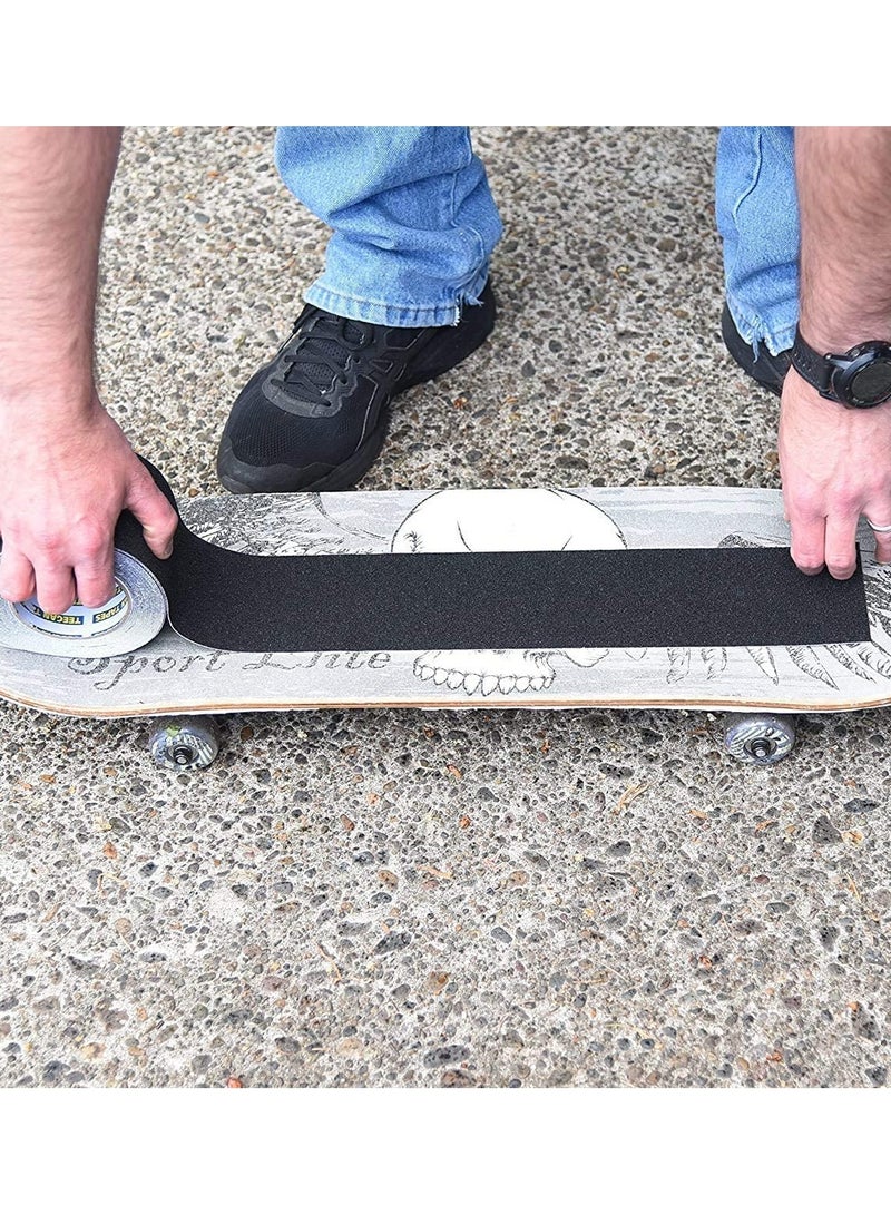 Como Como Anti-Slip Stairs Tape | Anti Slip Grip Tape | Non-Slip Traction Tape | 2"x18M | Black  - Image 3