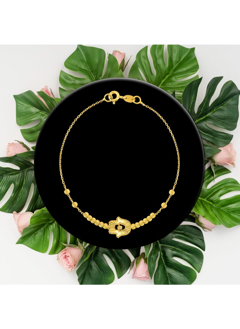 BAFLEH JEWELLERY Pure Perfection – 22KT Gold Bracelet for Every Occasion  - Image 4