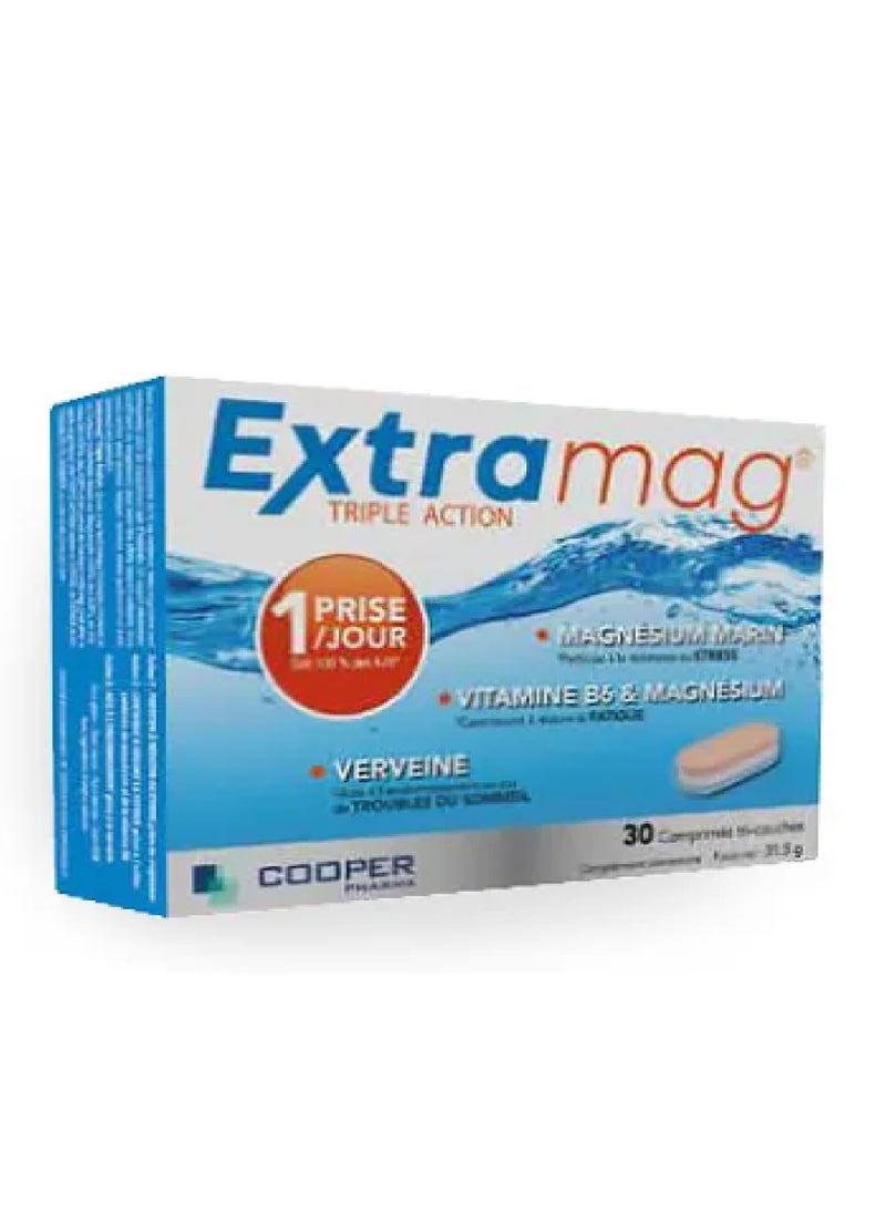 cooper - EXTRAMAG TRIPLE ACTION TAB 30'S - Image 1