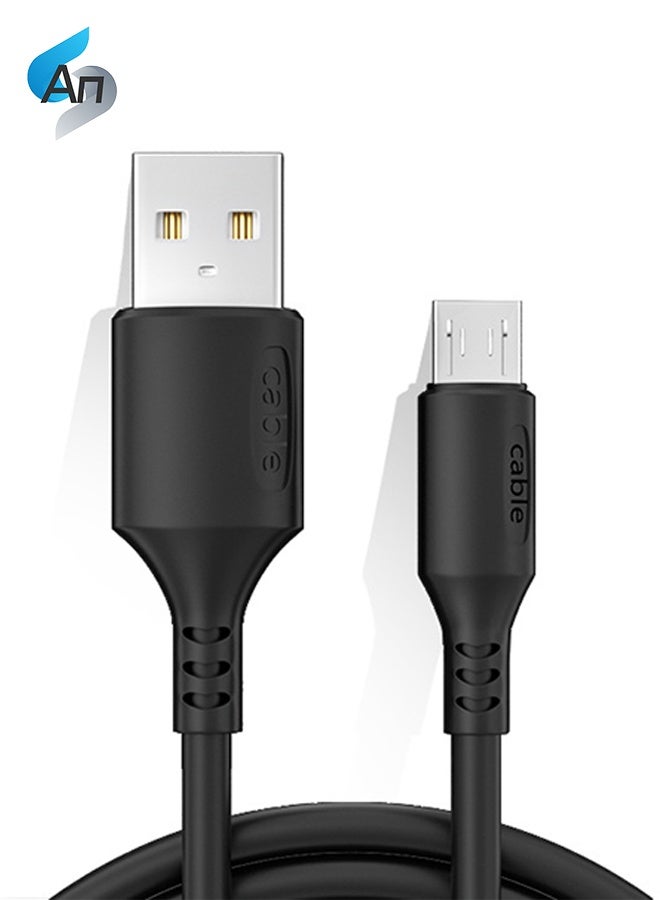 An Micro USB Cable, Sync Charge USB Data, 1.2M Cable Compatible MicroUSB Devices - Black - Image 1