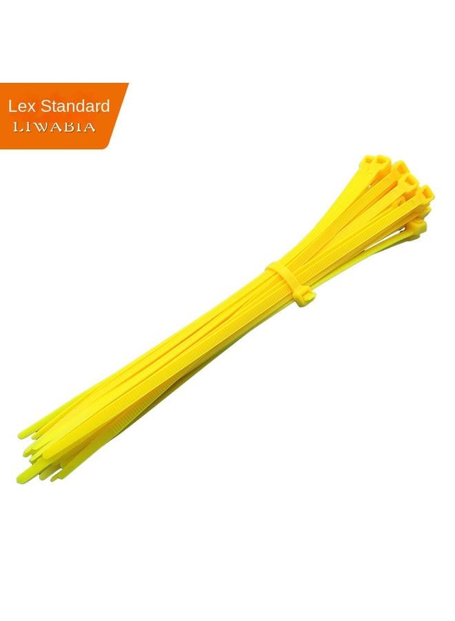 Bluejw Color Cable Tie With Red, Yellow, Blue And Green Buckle Tightening Rope Binding Cable Tie With Plastic Self-locking Nylon Cable Tie  - Image 1