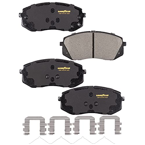 Goodyear Brakes GYD1826 | Premium Ceramic Front Brake Pads fits Hyundai Sonata 18-16; Kia Optima 20-16 - Image 2