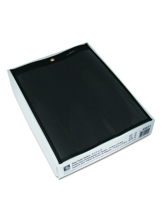 C-Line - Shop Ticket Holders Stitched One Side Clear 81 2" X 11" Box Of 25 (45911) - Image 1