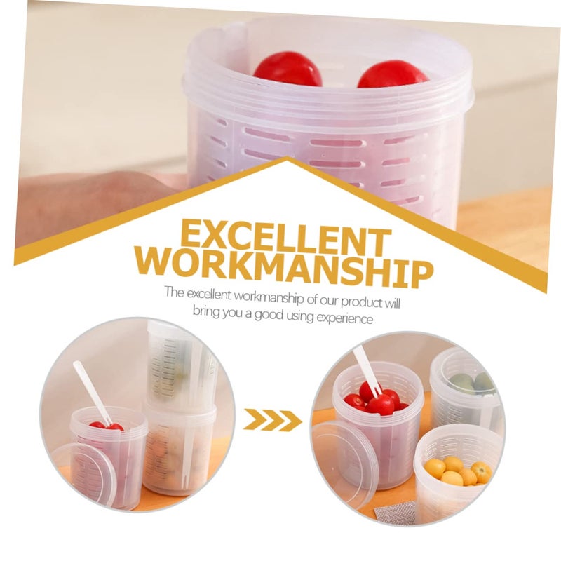 Airtight Freezer Boxes For Fresh Fruit Storage Easy Clean Space Saving Design 2Pcs - Image 5
