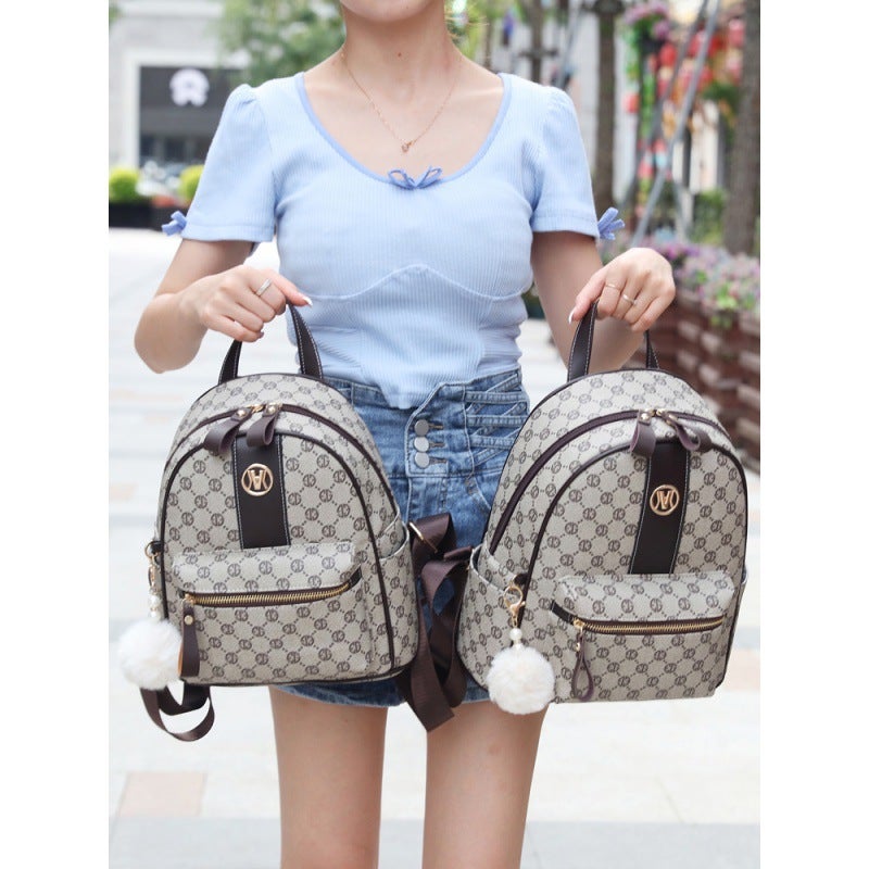 2021 New Backpack Women'S Summer Super Fashion Easiest For Match Bag Small School Bag Light Casual Travel Women'S Backpack - Image 4