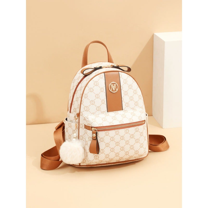 2021 New Backpack Women'S Summer Super Fashion Easiest For Match Bag Small School Bag Light Casual Travel Women'S Backpack - Image 2