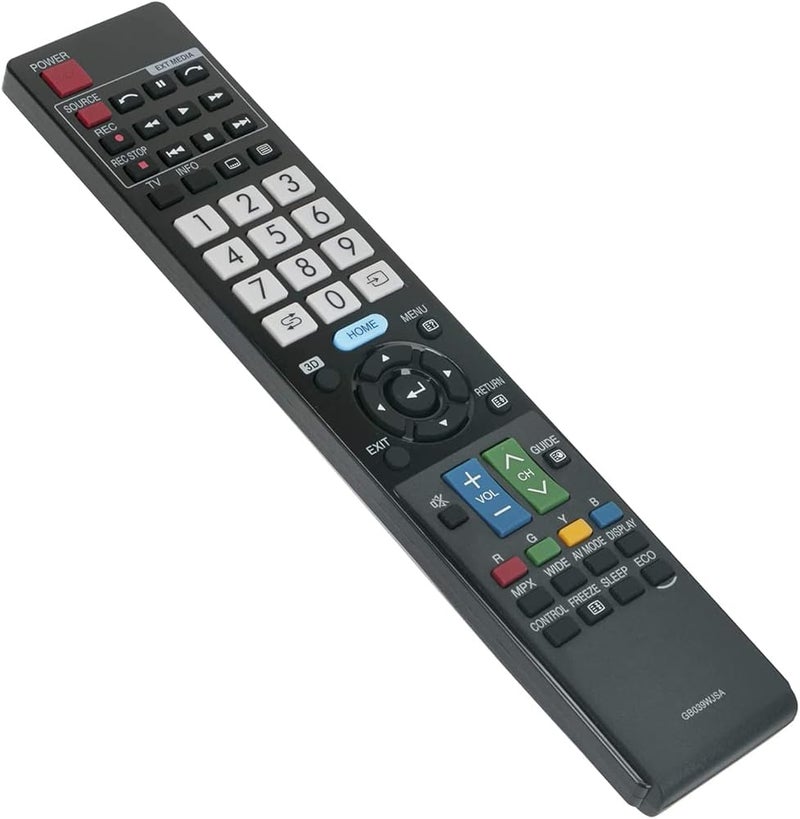 PERFASCIN GB039WJSA Replaced Remote Control Applicable for sharp TV LC-46LE840X LC-50UE630X LC-70LE950X LC-52LE840X LC-60LE940X LC-60LE950X LC-80LE940X LC-60 LE640X LC-90 LE740X LC-80LE960X - Image 1