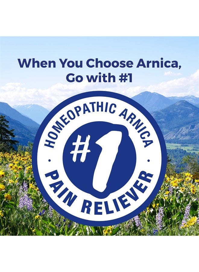 Boiron Arnica Montana 30X Homeopathic Medicine for Relief from Muscle Pain, Muscle Stiffness, Swelling from Injury, and Discoloration from Bruises - 3 Count (240 Pellets)  - Image 5