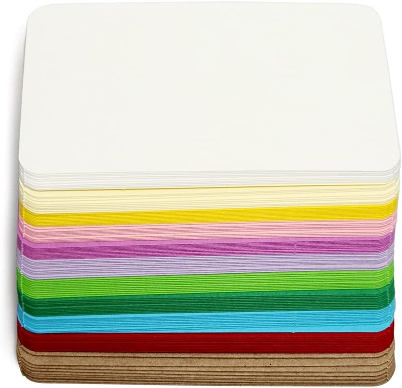 PPAPPAPPIYO 3.5x2 Blank color index cards (100) Paper - Blank (multi) - Image 2