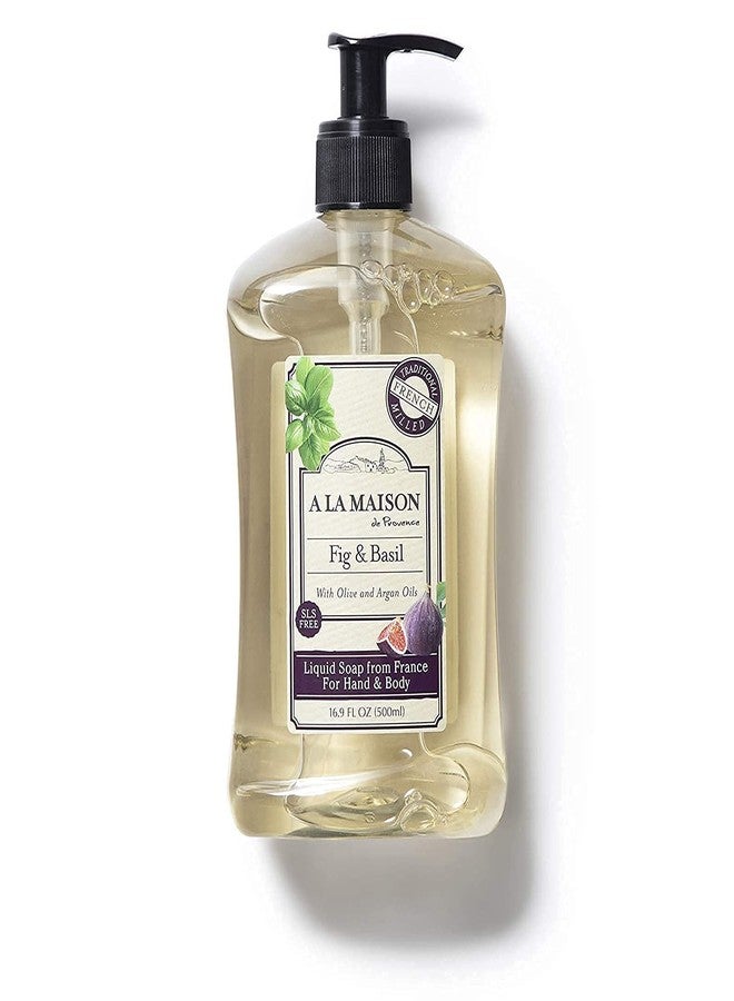 A LA MAISON Fig & Basil Natural Hand Wash Made with Essential Oils - Biodegradable, Plant-Based, Vegan, Cruelty-Free (16.9 Fl Oz Bottle) - Image 2