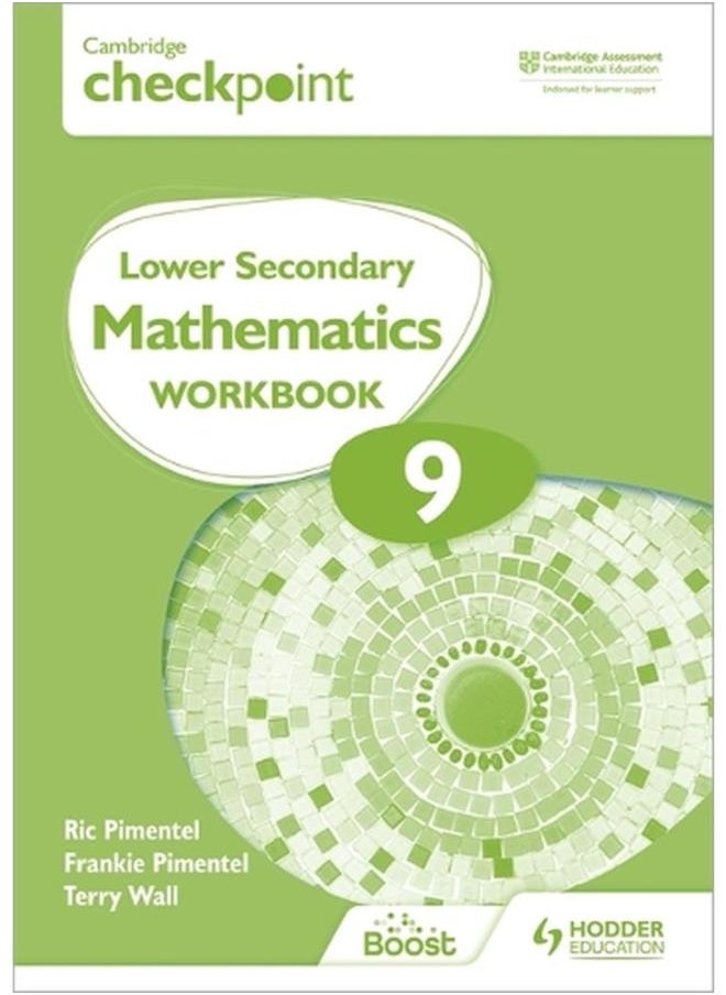 Cambridge Checkpoint Lower Secondary Mathematics Workbook 9 Second Edition Ed 2 