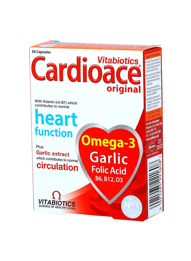 Vitabiotics Cardioace 30 Tablets - Image 1