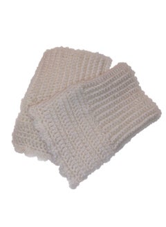 Generic Women fingerless gloves mittens opened warmers tricot 