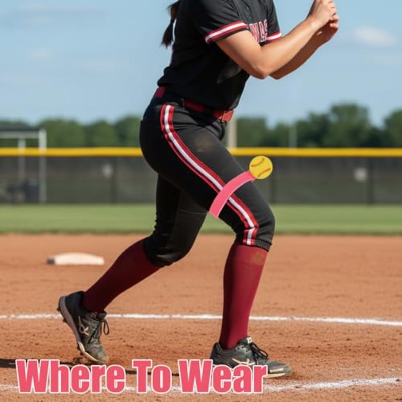 Softball Pitching Training Aid for Correct Mechanics, Softball Pitching Trainer Tools Fits Youth and Adult Practice Fastball Change Up Drop Ball Screw Ball Rise Ball Curve Ball - Image 4