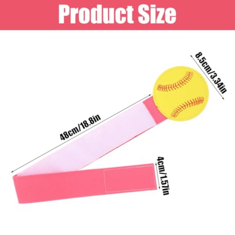 Softball Pitching Training Aid for Correct Mechanics, Softball Pitching Trainer Tools Fits Youth and Adult Practice Fastball Change Up Drop Ball Screw Ball Rise Ball Curve Ball - Image 3