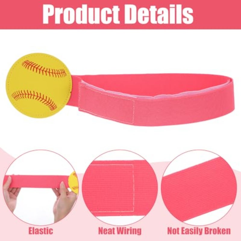 Softball Pitching Training Aid for Correct Mechanics, Softball Pitching Trainer Tools Fits Youth and Adult Practice Fastball Change Up Drop Ball Screw Ball Rise Ball Curve Ball - Image 2