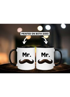 MEC Mr And Mrs Set Of Two Mugs Coffee Mug Tea Cup 11oz  - Image 2