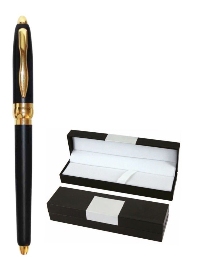 Vitacelli Luxury High Quality Full Metal Roller Ballpoint Pen With Refill Pack For Executive Use And For A Premium Gift - Image 2