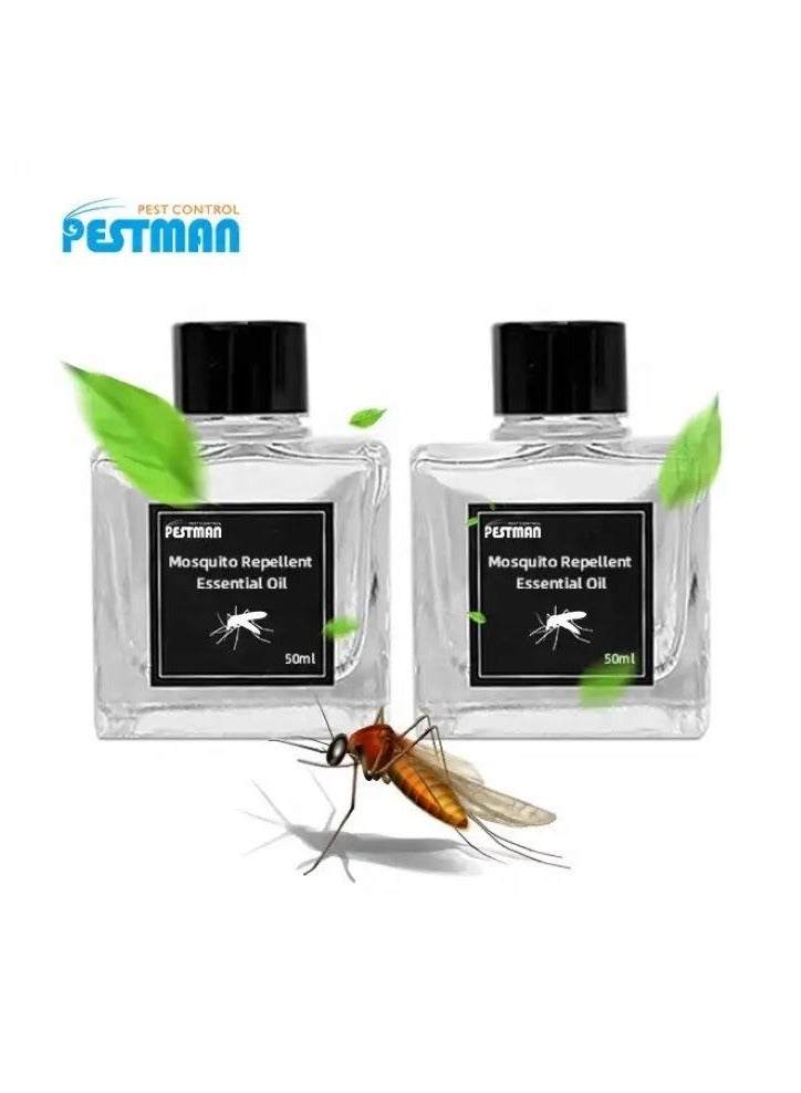 PESTMAN Mosquito Repellent Essential Oil (1 Bottle of 50ml)  - Image 1