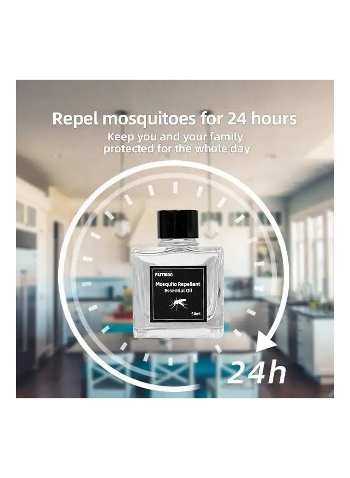 PESTMAN Mosquito Repellent Essential Oil (1 Bottle of 50ml)  - Image 4