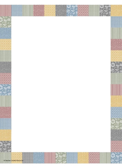 Teacher Created Resources Classroom Cottage Computer Paper (TCR7234)