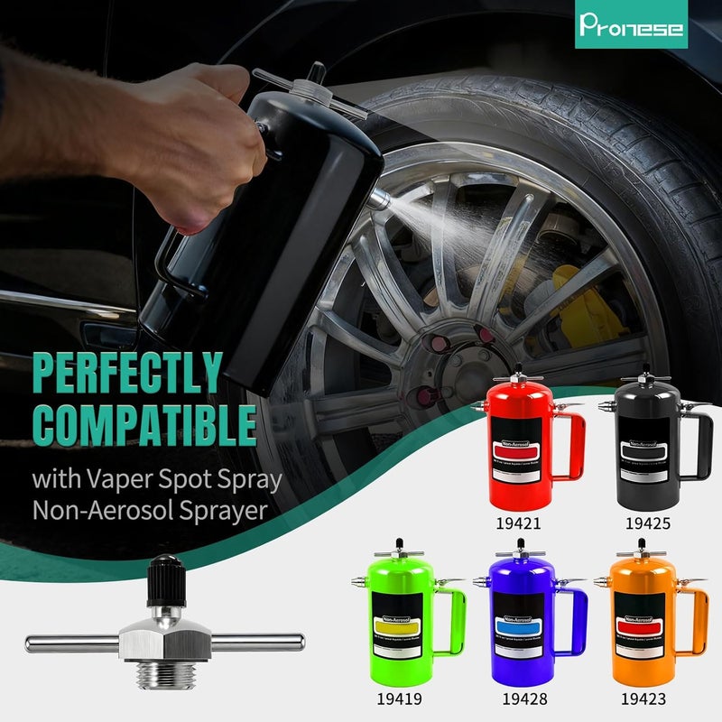 Pronese 1PCS Compatible with Vaper 19487 Spot Filling Cap,Compatible with Non-Aerosol Spot Sprayer,Extended Handles on The Cap for Fast Refilling,Cap with Gasket,Pressure Resistant and Leak Proof - Image 2