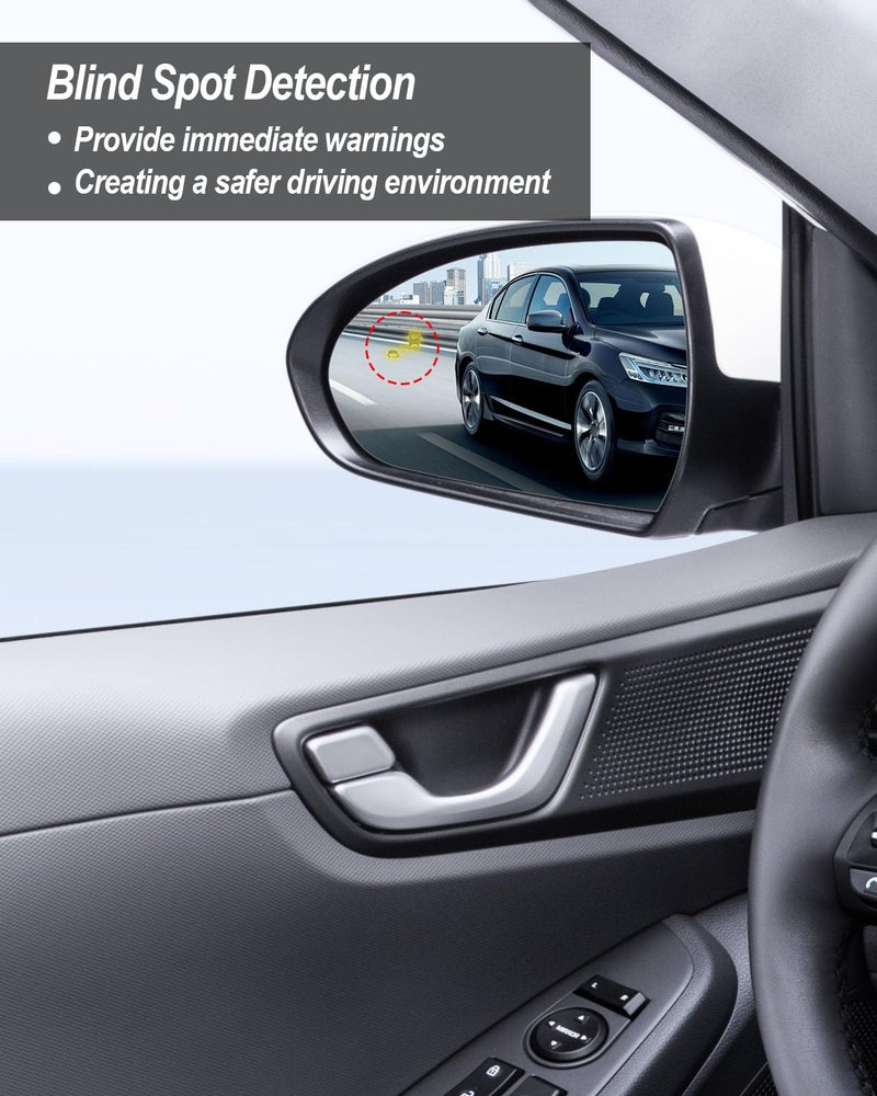 ULZOZN Driver Side Heated Mirror Glass with Blind Spot Fit for Honda Accord 2018-2022, Rearview Mirror Glass Replace 76203-TVA-A21, Left Side - Image 3