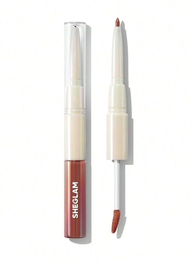 SHEGLAM Lip Rules Liner & Gloss Pen-Golden Rule Golden Rule - Image 2