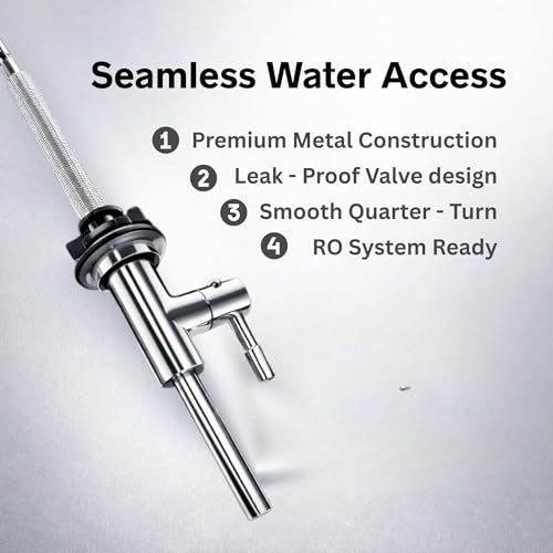 Bepure RO Faucet for Modular Kitchen Wall-Mounted Kitchen Faucet Long Size Tap for Home Kitchen Use - Image 3