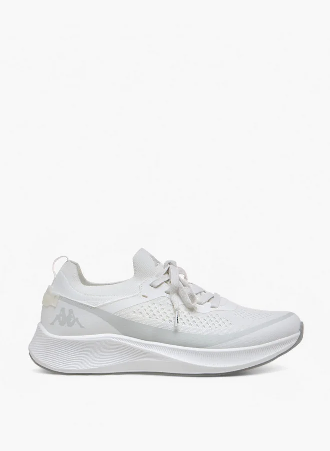 Kappa Men's Textured Sports Shoes with Lace-Up Closure