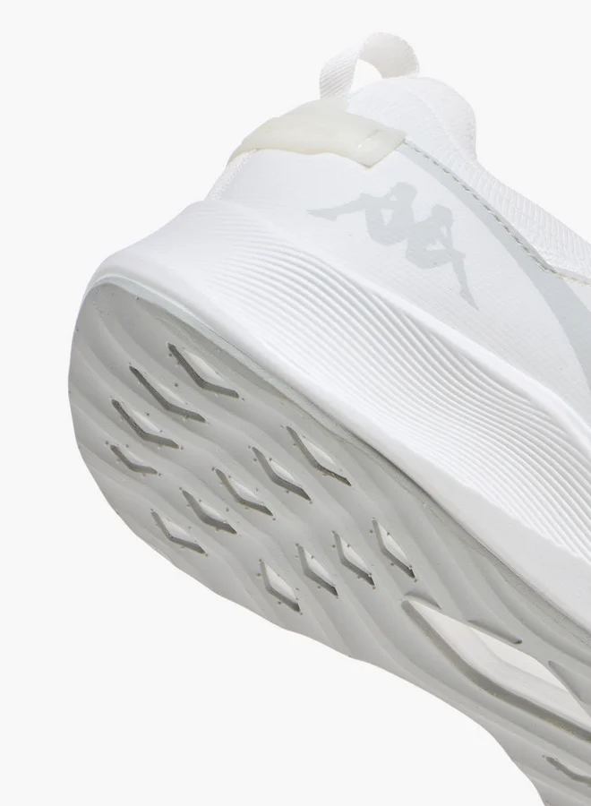 Kappa Men's Textured Sports Shoes with Lace-Up Closure