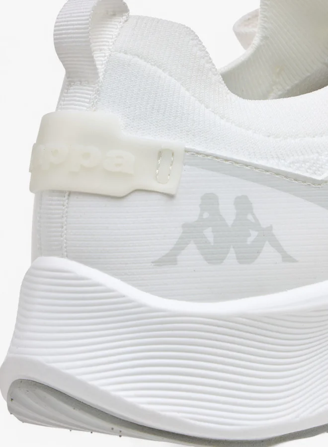 Kappa Men's Textured Sports Shoes with Lace-Up Closure