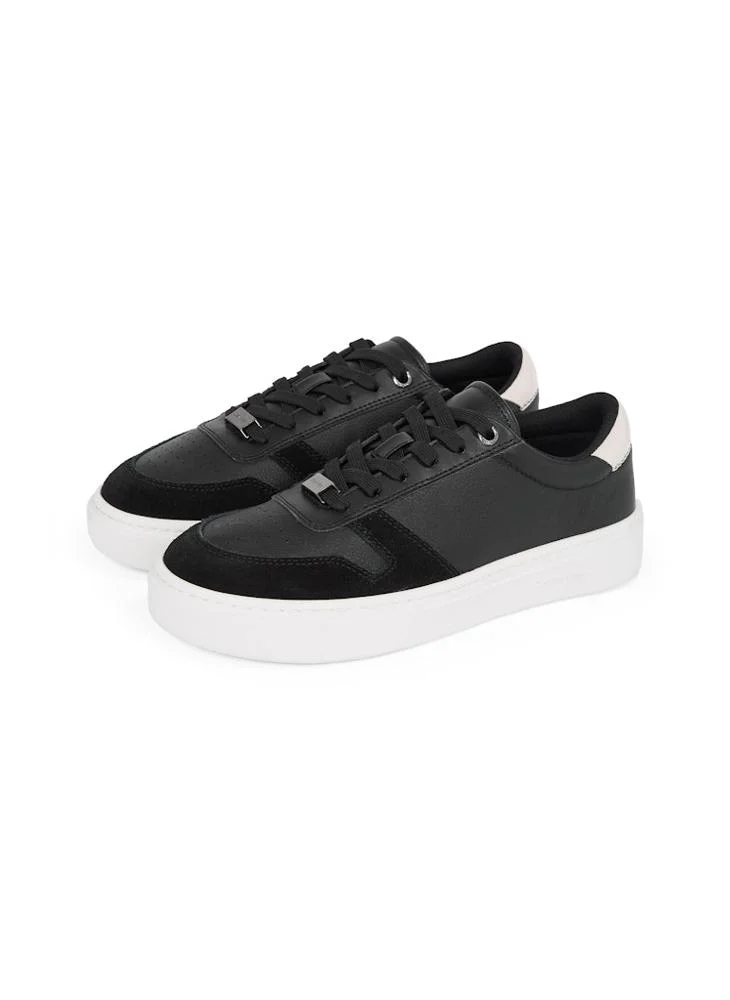 CALVIN KLEIN LACE UP CUPSOLE TRAINERS